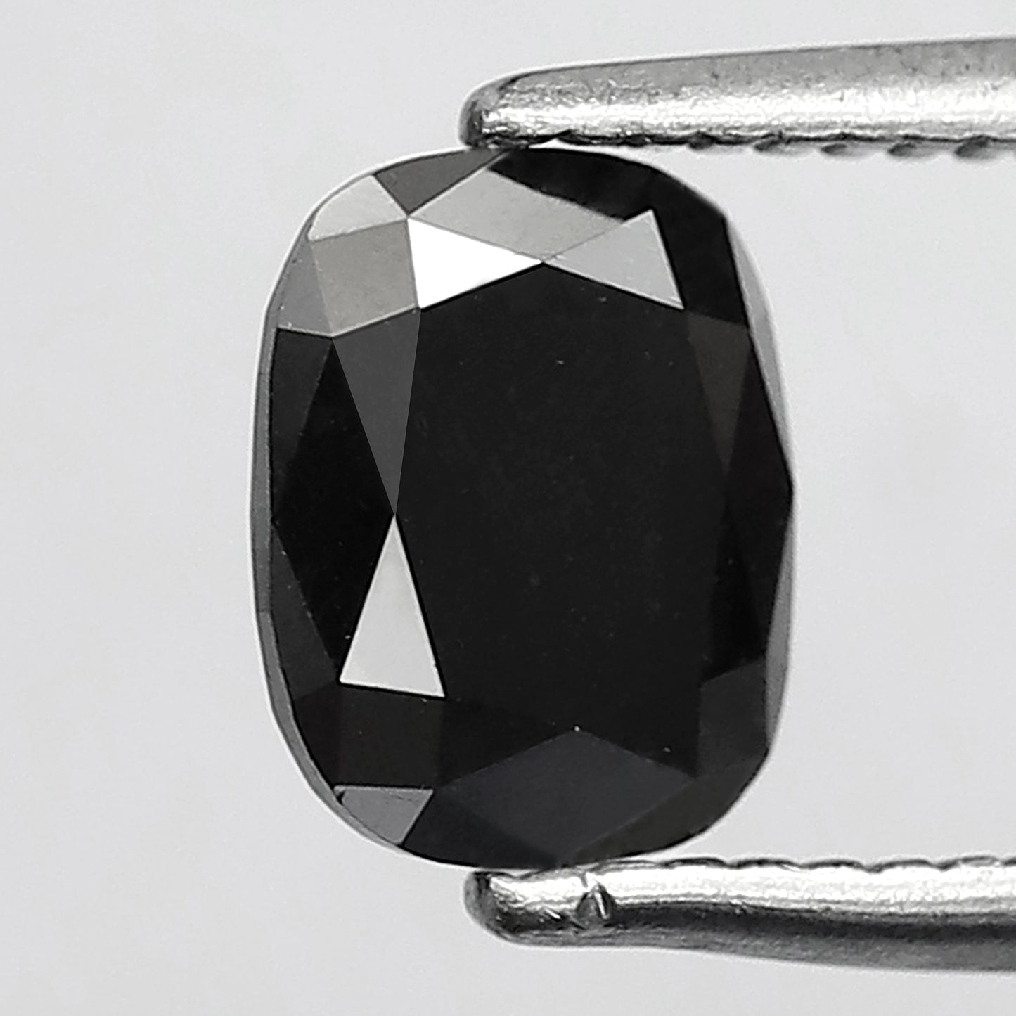 Natural Treated Black Diamond 0.87 Ct | Pear Shape Conflict Free Loose Diamond for Custom Pendant and Ring