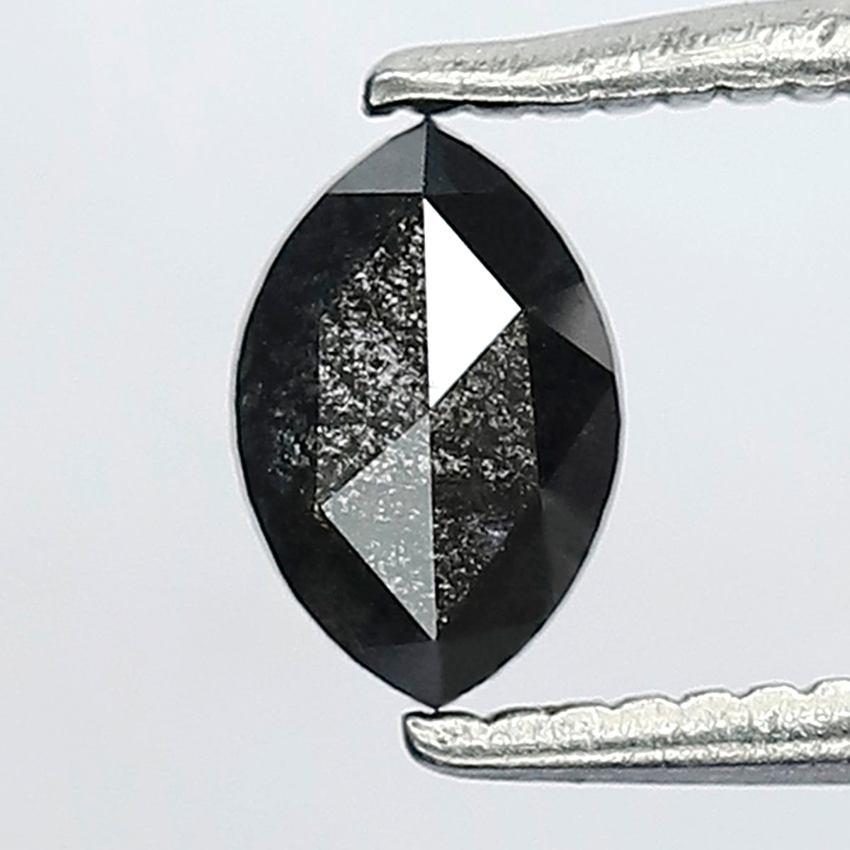 0.38 CT Marquise Shape Natural Loose Diamond, 6.00 x 4.00 mm Earth Mined Salt and Pepper Diamond For Making Wedding Ring