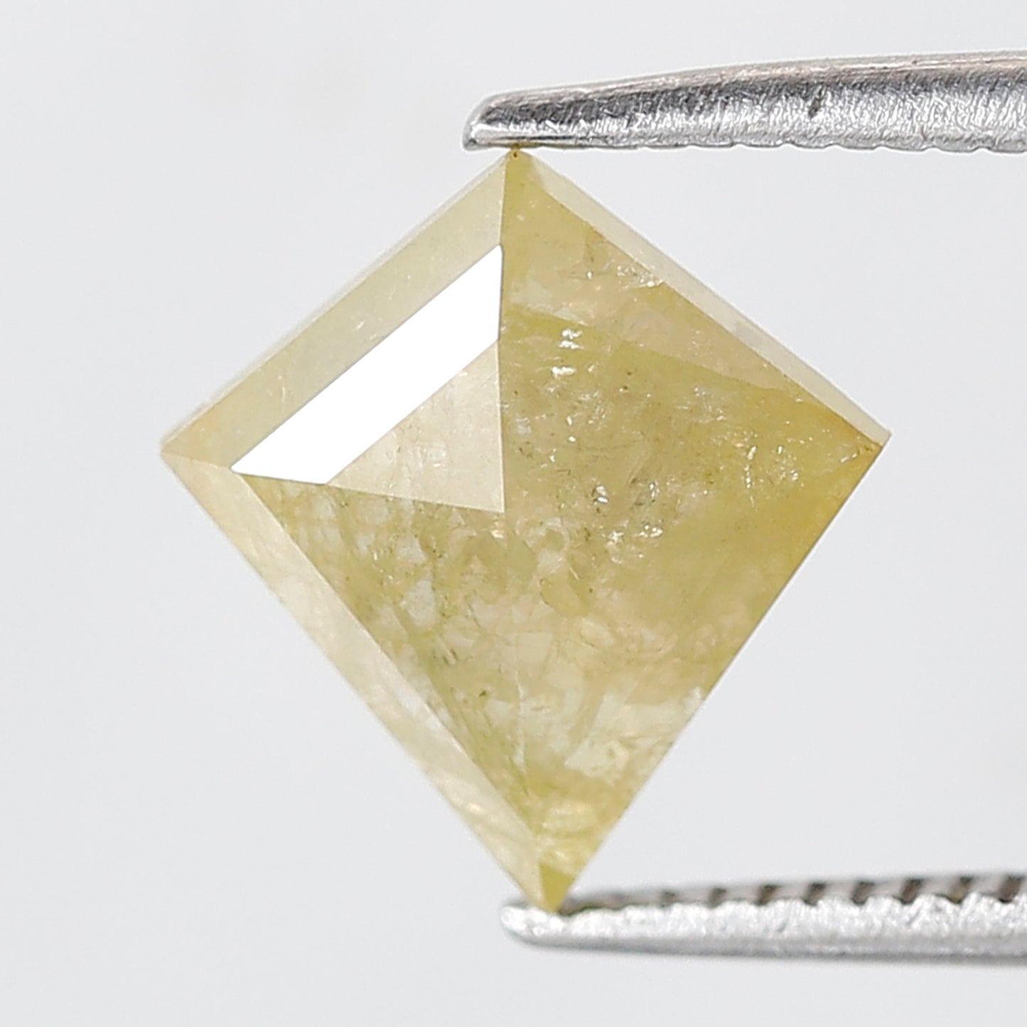 1.43 Ct Kite Shape Translucent Yellow Diamond, Natural Conflict Free Loose Diamond for Pendant & Wedding Band
