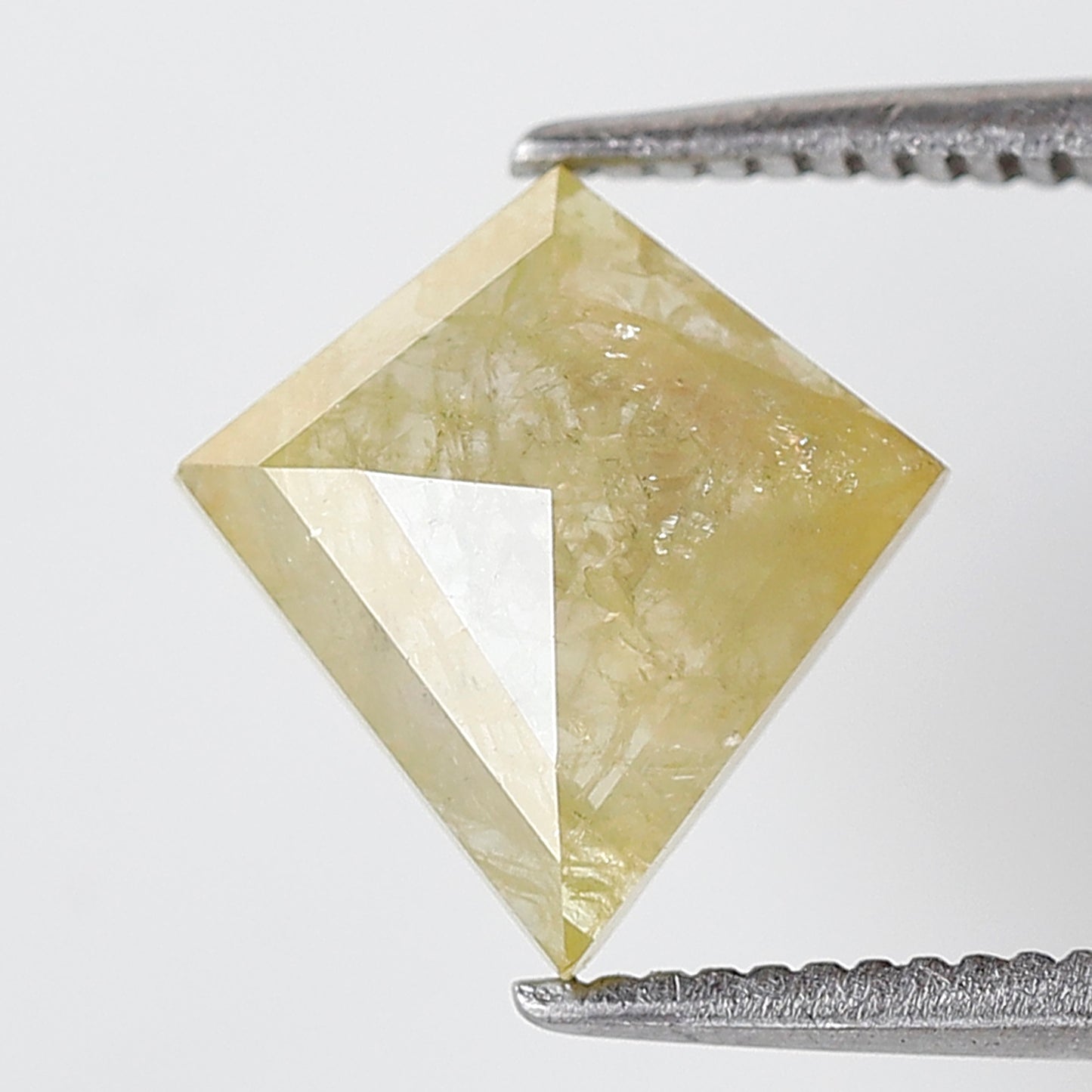 1.43 Ct Kite Shape Translucent Yellow Diamond, Natural Conflict Free Loose Diamond for Pendant & Wedding Band