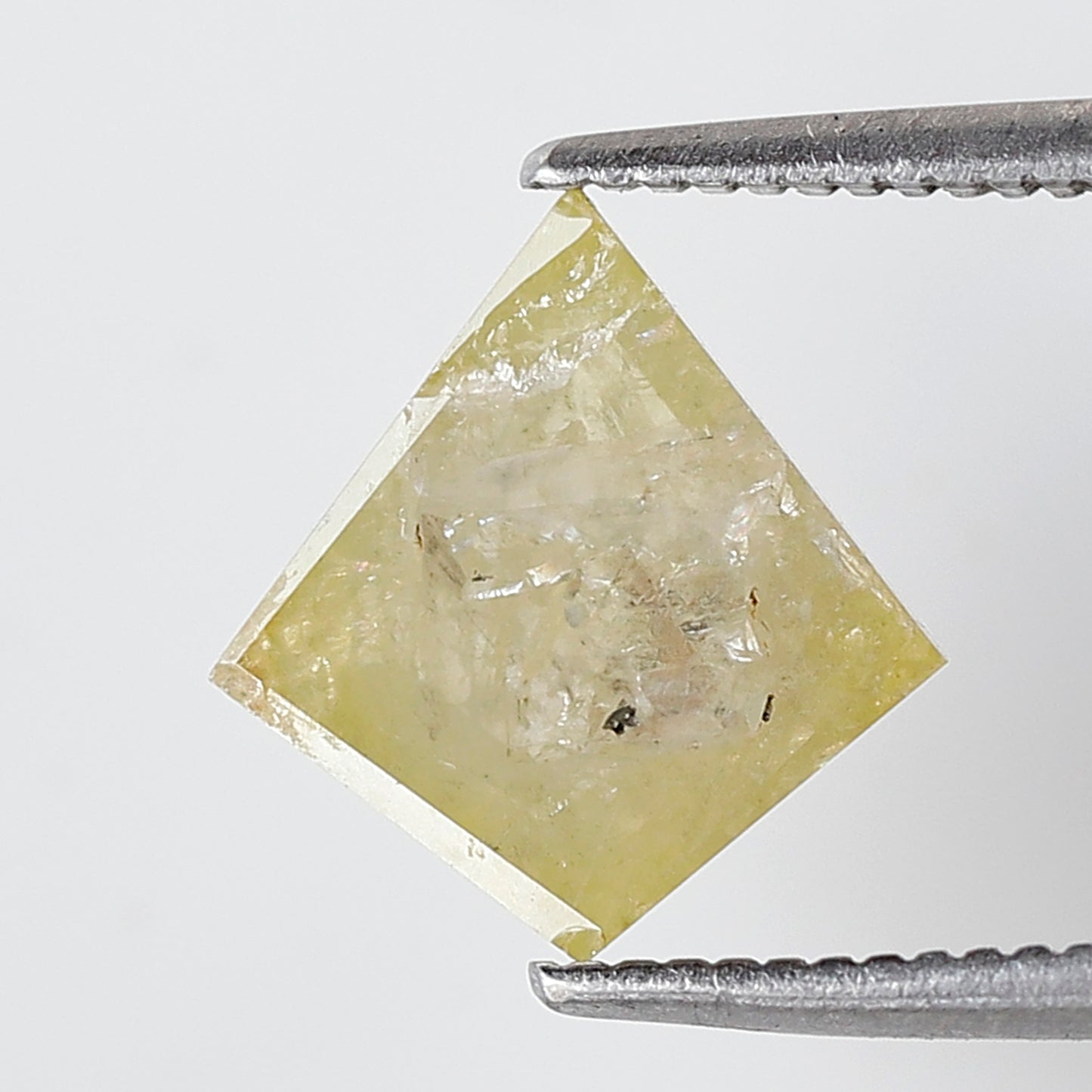 1.43 Ct Kite Shape Translucent Yellow Diamond, Natural Conflict Free Loose Diamond for Pendant & Wedding Band