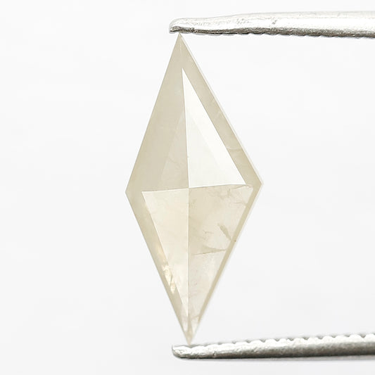 1.23 CT GEOMETRIC Shape Natural loose Diamond,misty yellow color salt and pepper diamond,6 mm geometric Diamond for making custom jewelry