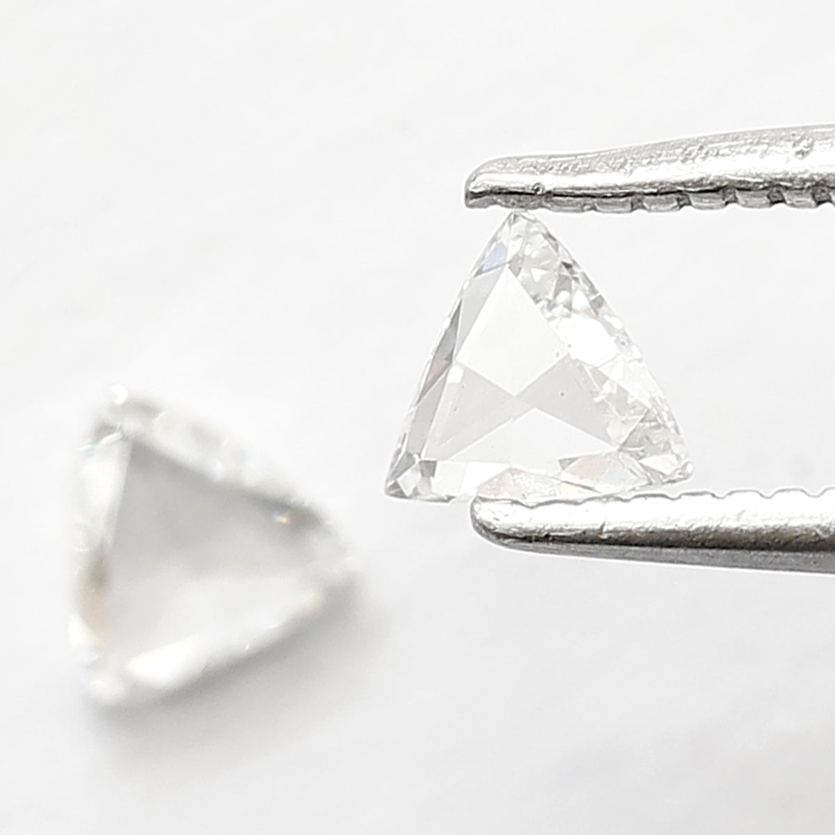 4 x 4 MM Loose Natural Pair Eye Clean SI Clarity Diamond 0.40 Ct FG Color Conflict Free Rose Cut Diamond Custom Made Wedding Jewelry