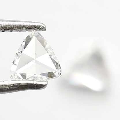 4 x 4 MM Loose Natural Pair Eye Clean SI Clarity Diamond 0.40 Ct FG Color Conflict Free Rose Cut Diamond Custom Made Wedding Jewelry