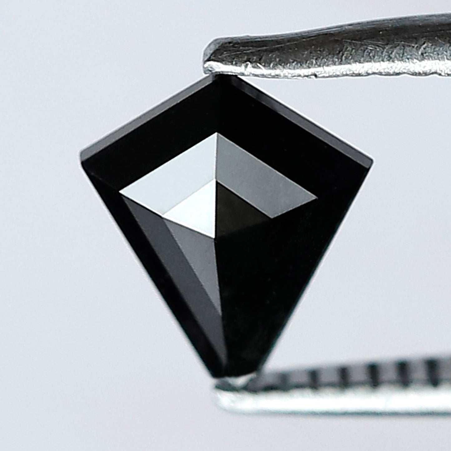 0.75 CT 7.50 MM Kite Shape Black Color Diamond AAA Quality Loose Diamond