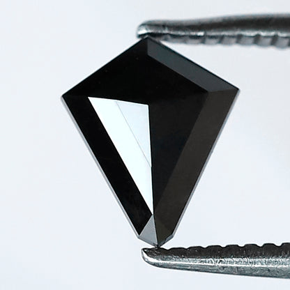 0.75 CT 7.50 MM Kite Shape Black Color Diamond AAA Quality Loose Diamond