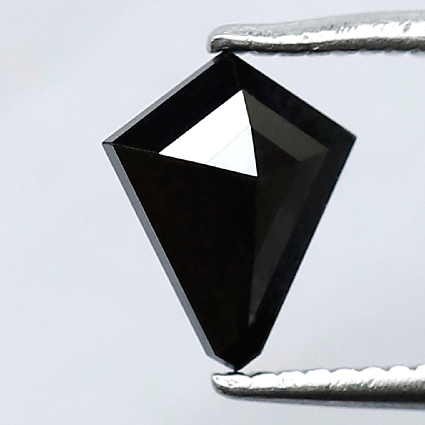 0.75 CT 7.50 MM Kite Shape Black Color Diamond AAA Quality Loose Diamond