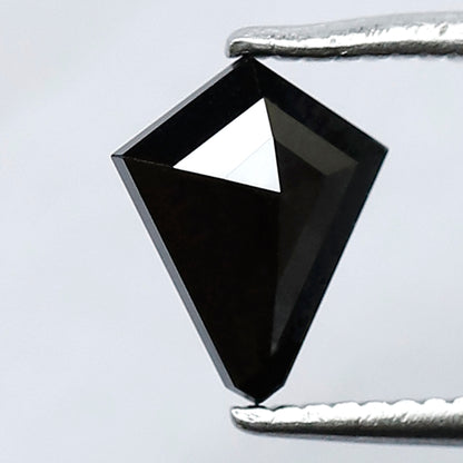 0.75 CT 7.50 MM Kite Shape Black Color Diamond AAA Quality Loose Diamond