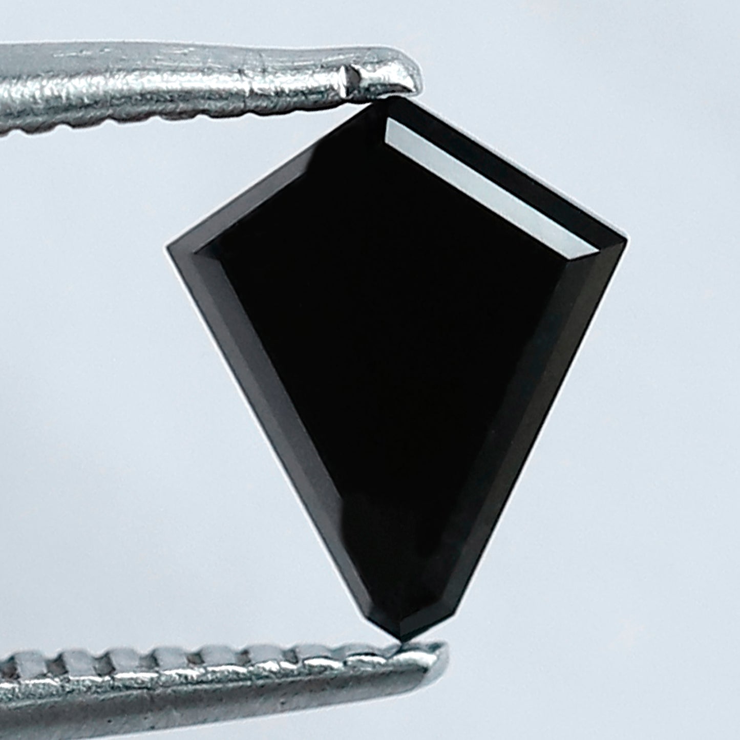 0.75 CT 7.50 MM Kite Shape Black Color Diamond AAA Quality Loose Diamond