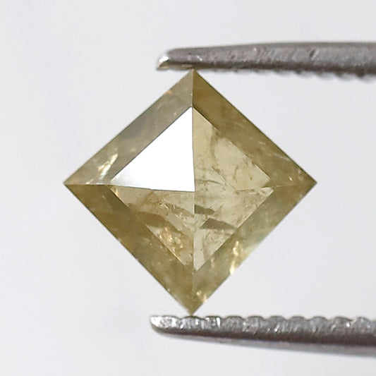 1.24 CT Natural Kite Shape Earth Mined Diamond, 7.40 x 7.60 mm Loose Rustic Ethical Diamond For Making Wedding Band