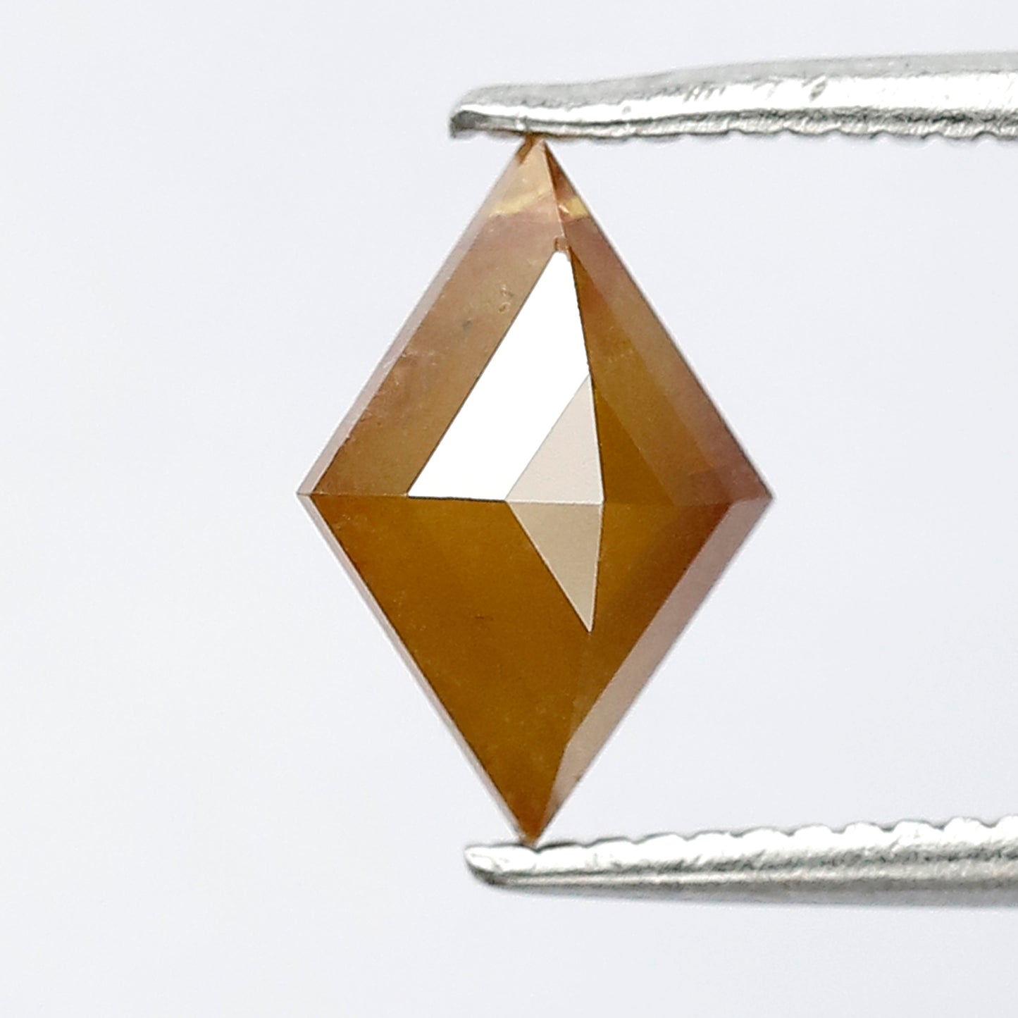 1.07 Ct Kite Shape Conflict Free Diamond | 9 x 6.4 mm Natural Yellowish Red Loose Diamond for Engagement Band