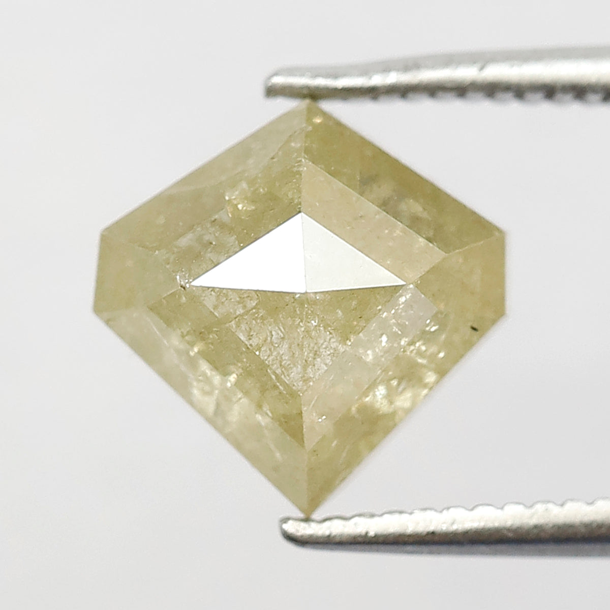 Geometric cut Loose Rustic Diamond 2.19 CT | Natural Yellow Ethical Earth Mined Diamond for Engagement Ring
