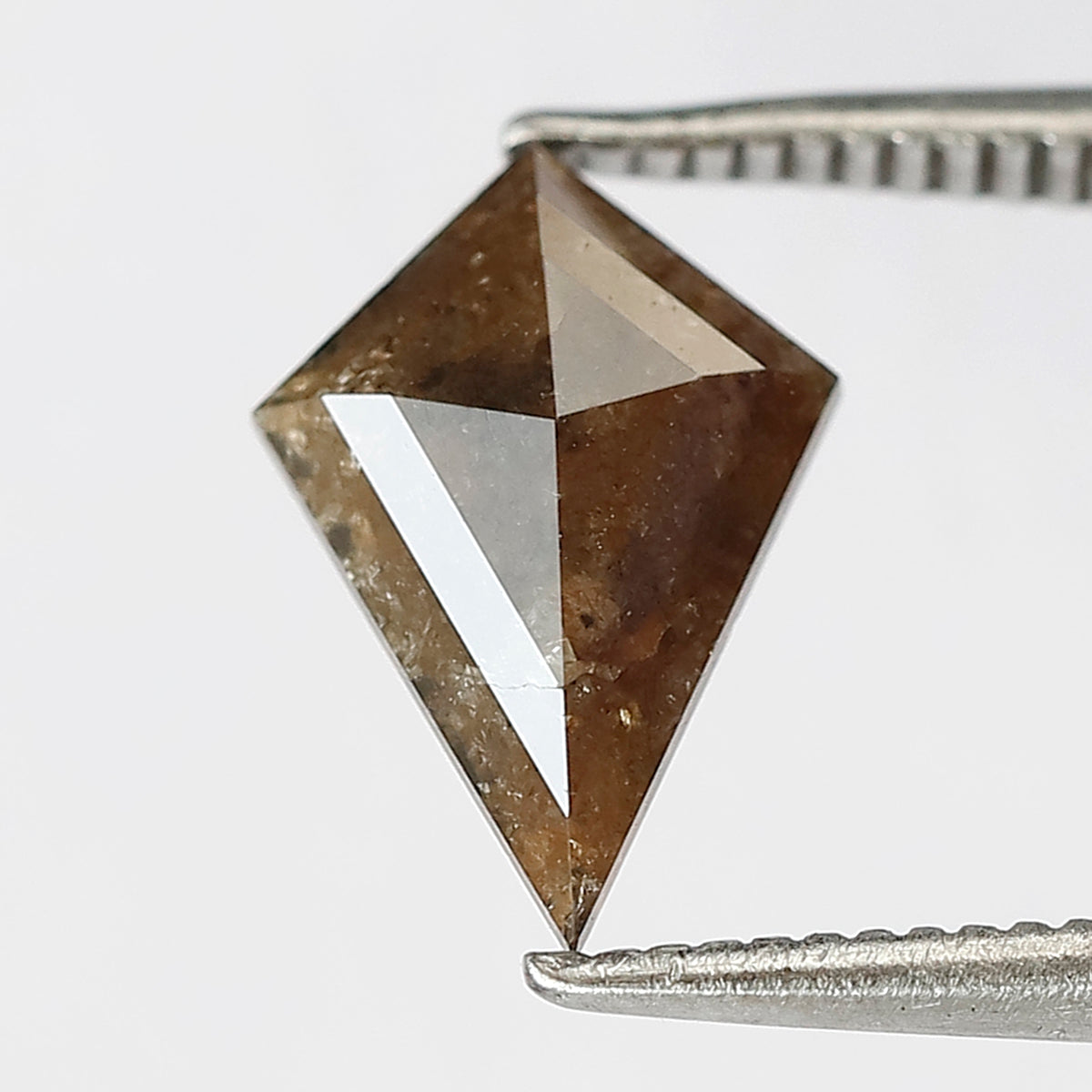 1.08 Carat Kite Shape Loose Rustic Diamond | Natural Brownish Gray Earth Mined Diamond for Pendant & Wedding Band