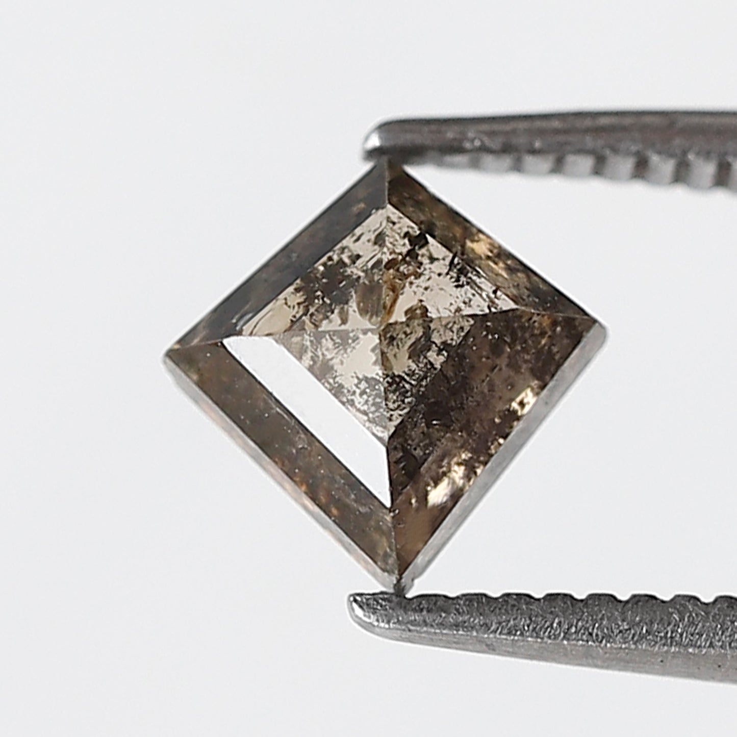 Natural 0.91 CT Champagne Kite Cut Diamond, Salt and Pepper Loose Diamond, Conflict Free Jewelry Stone for Pendant