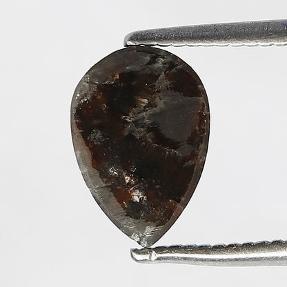 1.81 Carat Pear Shape Loose Rustic Diamond | Natural Red Ethical Earth Mined Diamond for Anniversary Ring