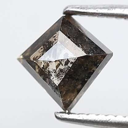 Natural 0.91 CT Champagne Kite Cut Diamond, Salt and Pepper Loose Diamond, Conflict Free Jewelry Stone for Pendant