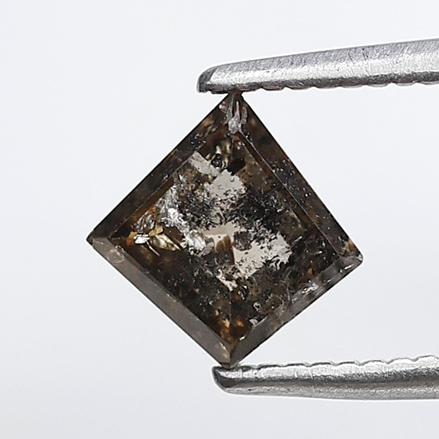 Natural 0.91 CT Champagne Kite Cut Diamond, Salt and Pepper Loose Diamond, Conflict Free Jewelry Stone for Pendant