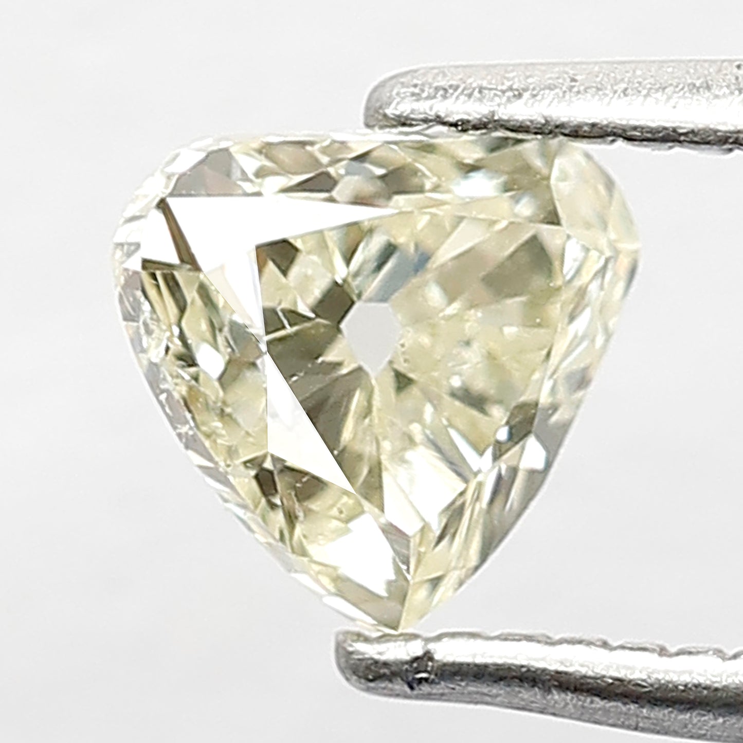 0.78 CT Heart Shape Diamond Loose Natural Fancy Yellow Color Diamond Perfect 5.4 MM SI Clarity Old Mine Cut Diamond Proposal Ring