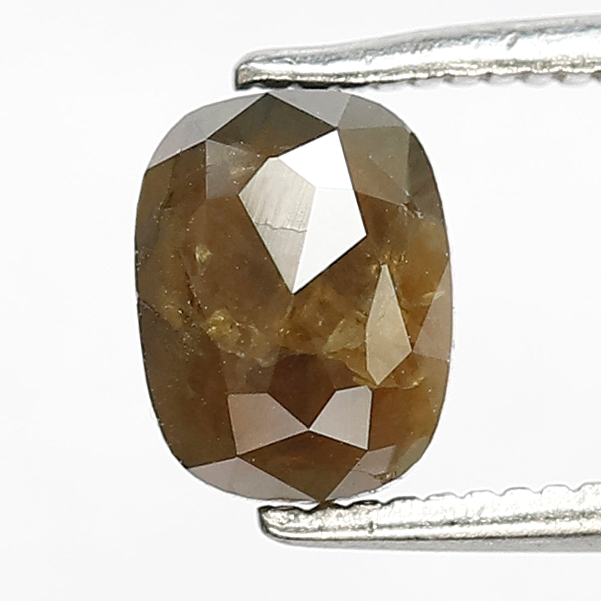 1.45 CT Oval Shape Ethical Rustic Diamond, Natural Greenish Loose Earth Mined Diamond For Anniversary Ring Gift