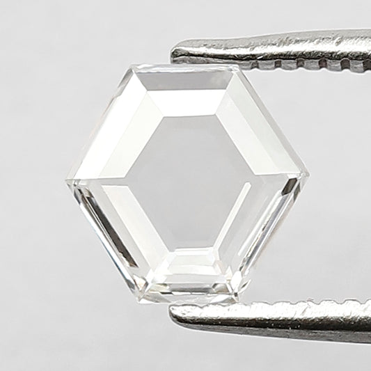 0.44 CT Geometric Shape Loose Natural 6.60 MM EF Color Vvs Clarity Rose Cut Geometric Diamond For Engagement Band