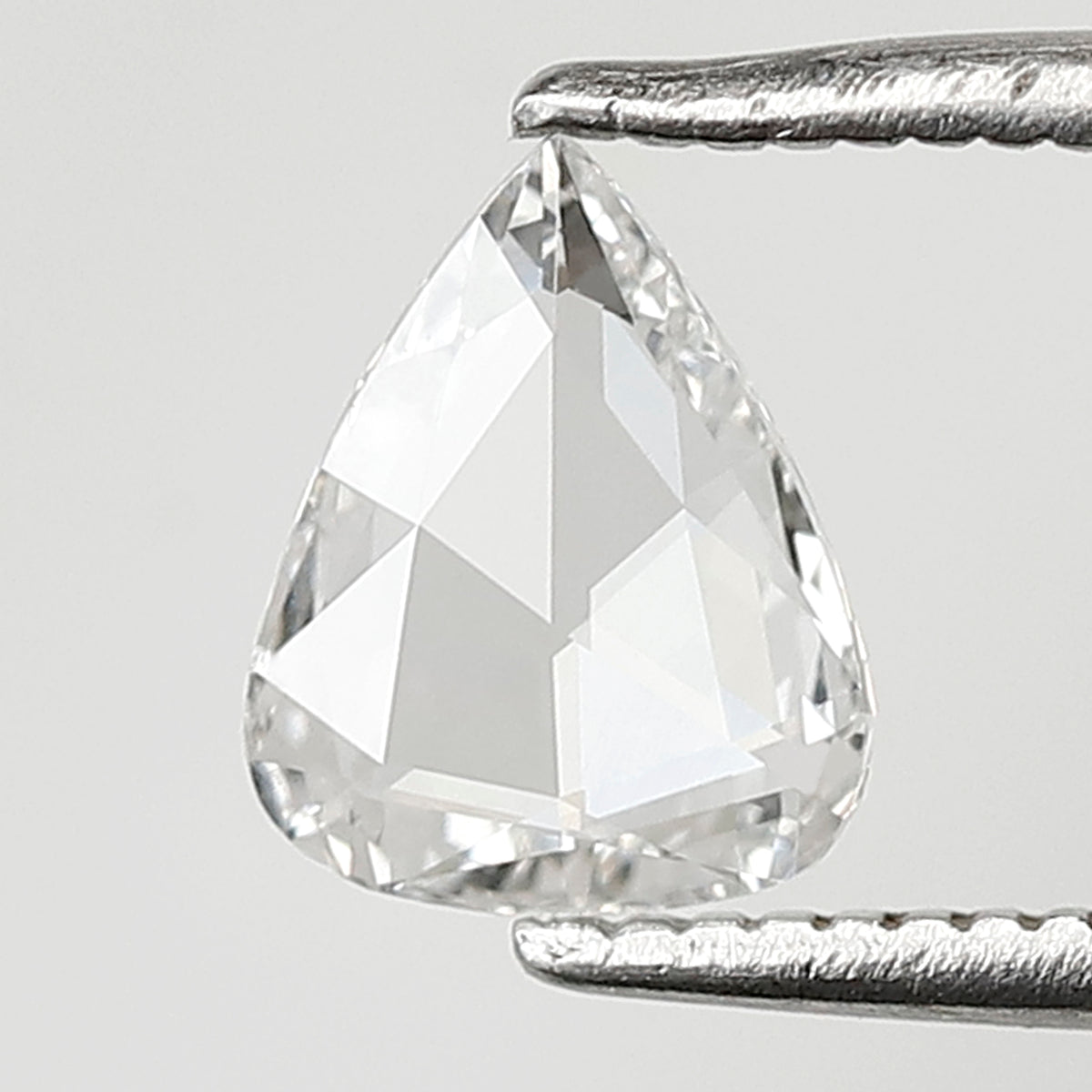0.40 Ct 7 MM Pear Shape Rose Cut Diamond FG Color Vvs-Vs Clarity Diamond For Wedding Band