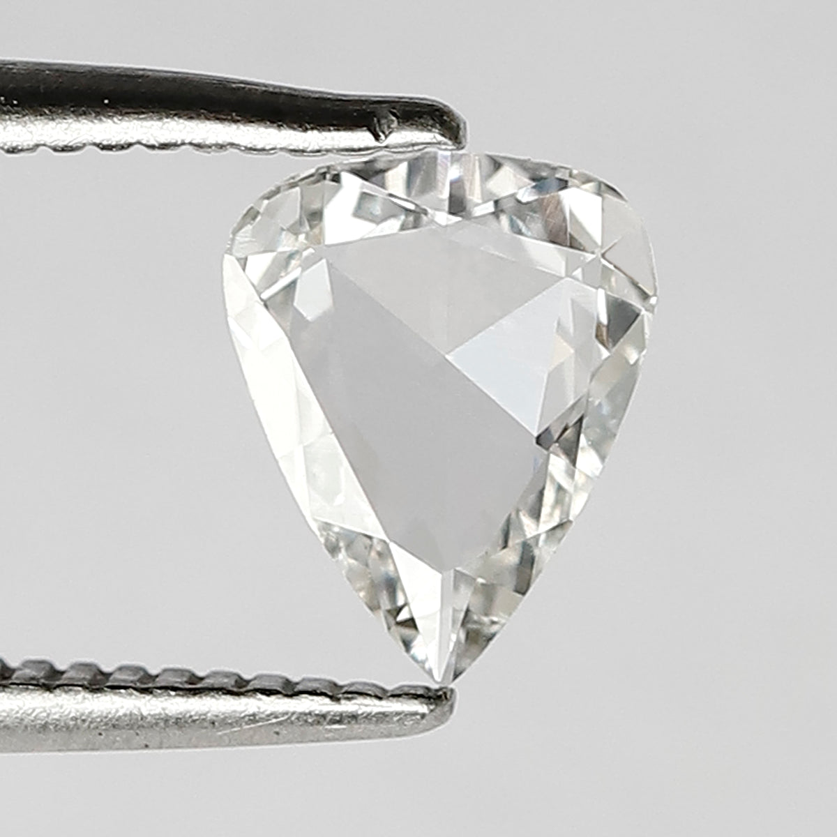 0.40 Ct 7 MM Pear Shape Rose Cut Diamond FG Color Vvs-Vs Clarity Diamond For Wedding Band