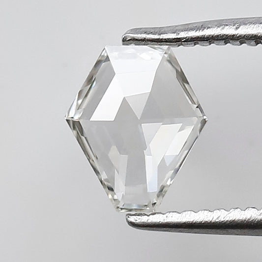 0.40 Ct Geometric Shape Rose Cut Diamond FG Color Vvs-Vs Clarity Diamond Jewelry Rose Cut Diamond Jewelry