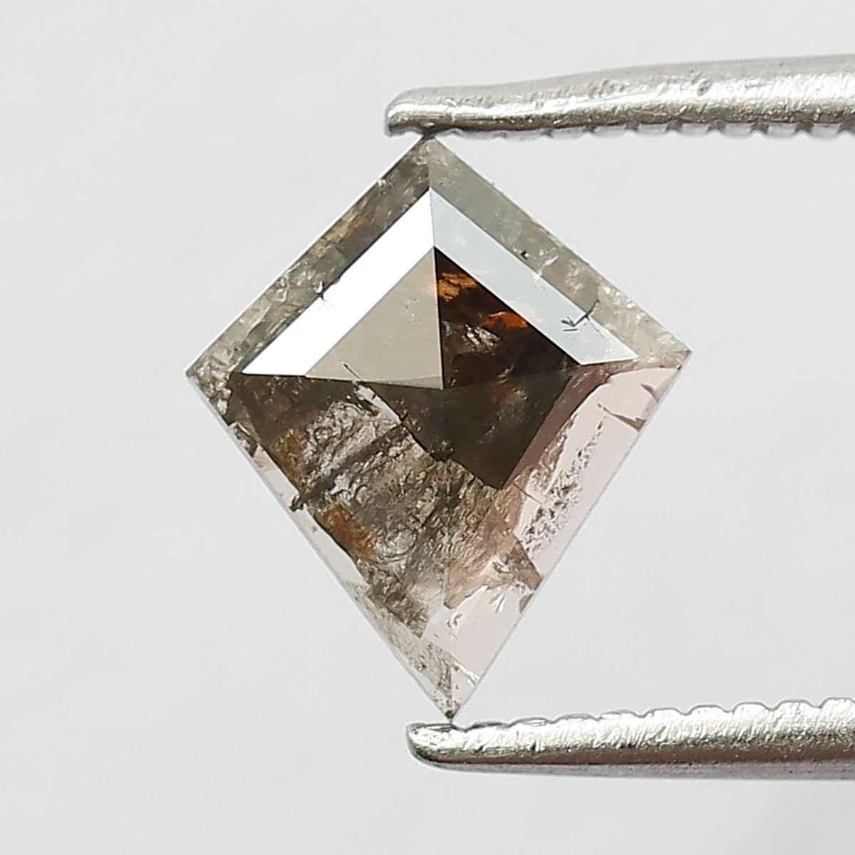 0.70 CT Ethical Loose Rustic Diamond – Kite Shape Natural Brownish Diamond 8.60 mm for Custom Jewelry