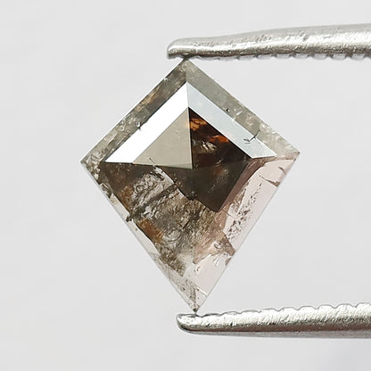 0.70 CT Ethical Loose Rustic Diamond – Kite Shape Natural Brownish Diamond 8.60 mm for Custom Jewelry