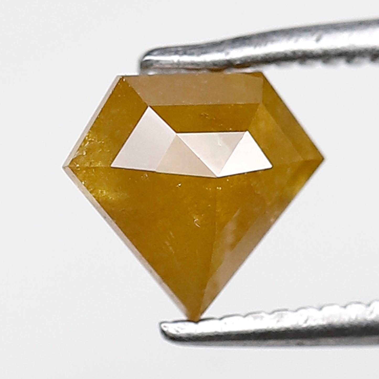 Natural 0.85 Ct Yellowish Pentagon Diamond | Rustic Ethical Loose Stone for Engagement Ring