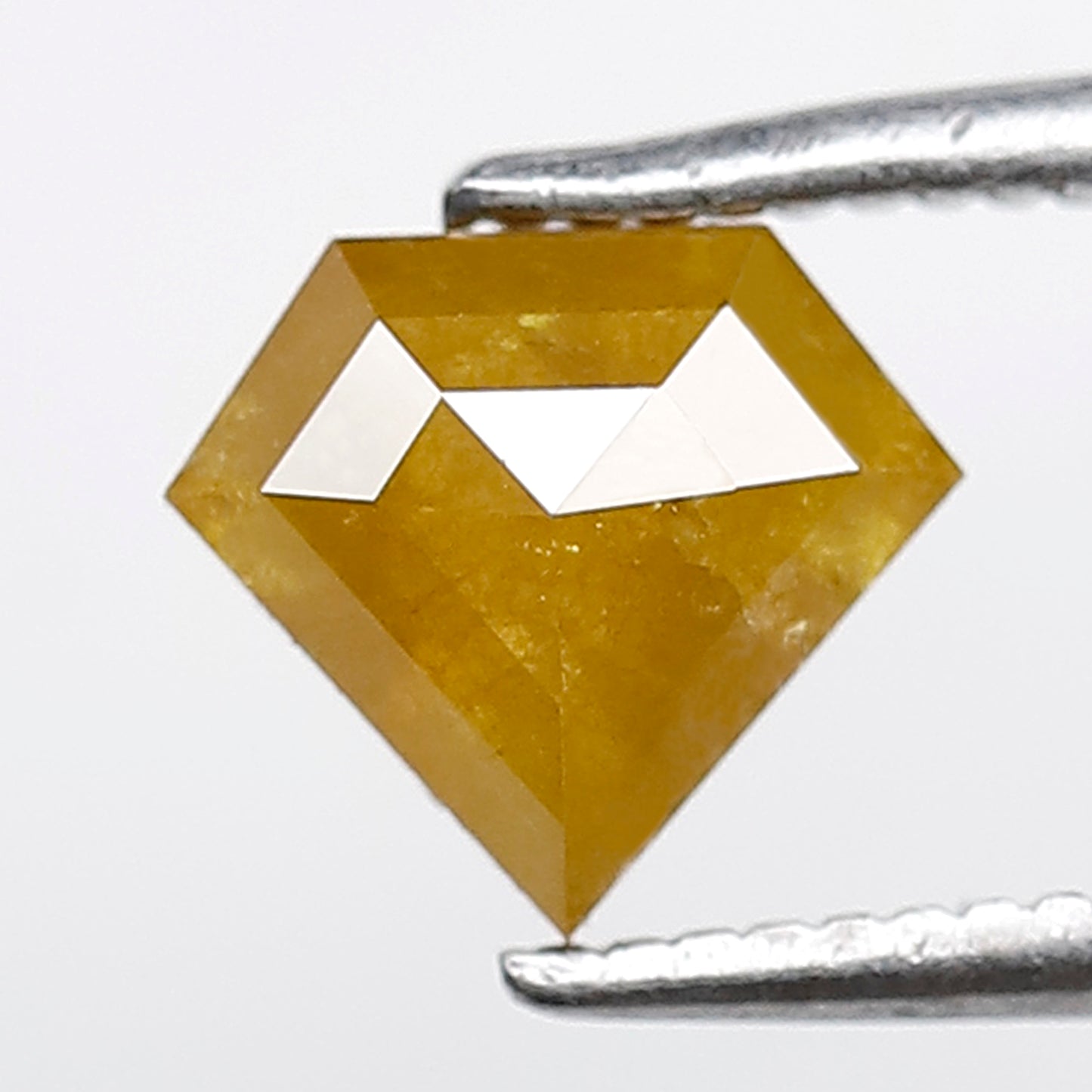 Natural 0.85 Ct Yellowish Pentagon Diamond | Rustic Ethical Loose Stone for Engagement Ring