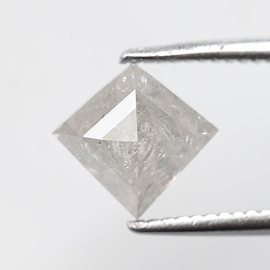 1.24 CT Natural Gray Kite Diamond, Salt and Pepper Loose Stone, Earth Mined Conflict Free Diamond for Custom Ring Design