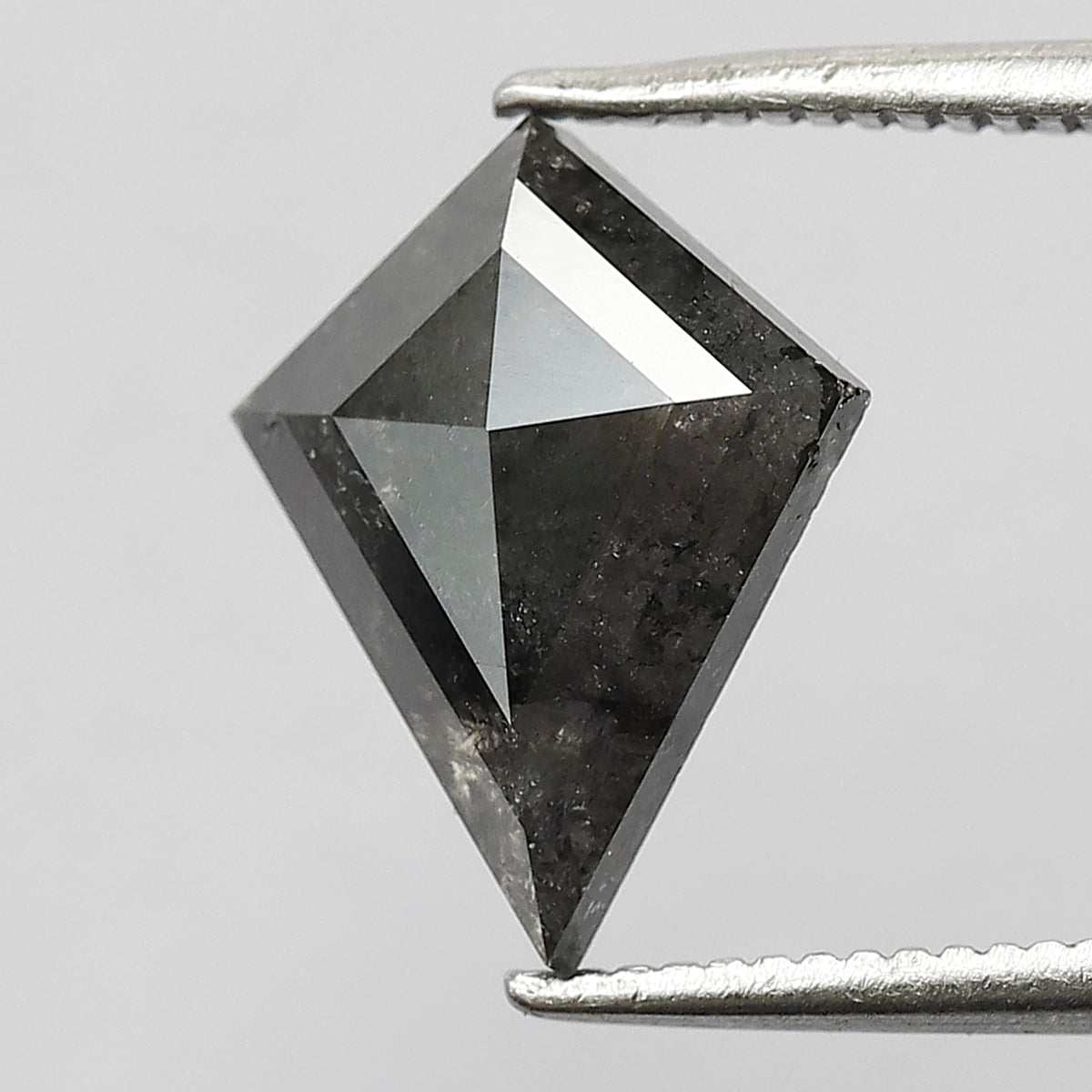 1.69 CT Kite Shape Natural Loose Earth Mined Diamond, 11.80 mm Salt and Pepper Diamond For Engagement Jewelry