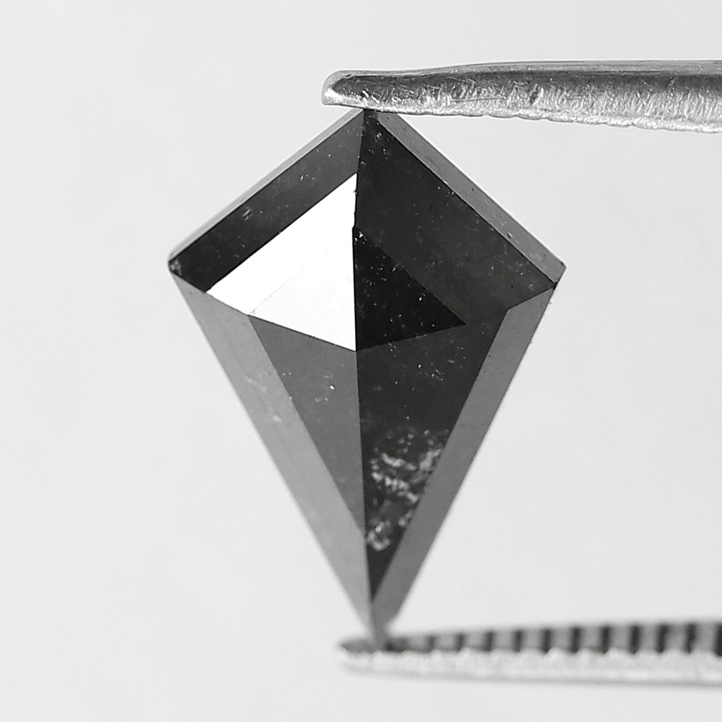 2.04 CT Kite Shape Salt and Pepper Diamond, Natural Gray Black Loose Earth Mined Diamond For Engagement Ring