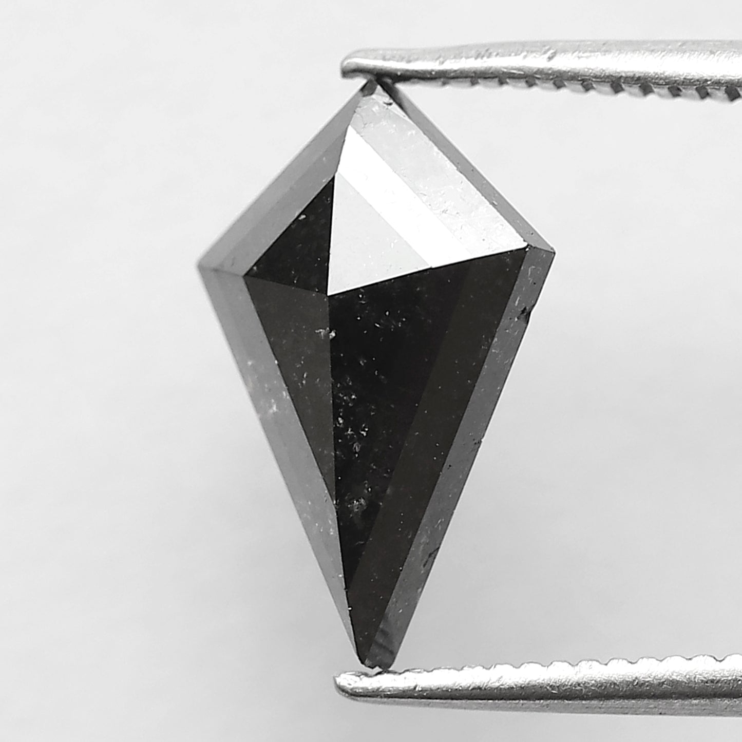 2.04 CT Kite Shape Salt and Pepper Diamond, Natural Gray Black Loose Earth Mined Diamond For Engagement Ring