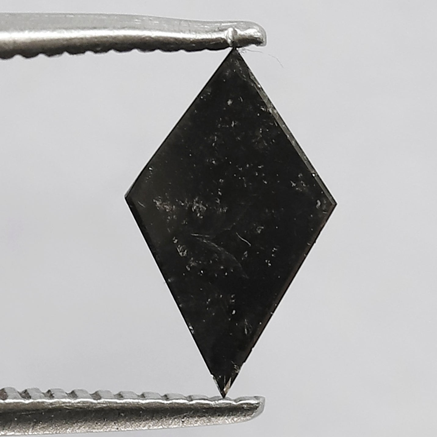 0.46 CT Gray Black Kite Shape Diamond, Natural Salt and Pepper Loose Diamond, Conflict Free Earth Mined Diamond