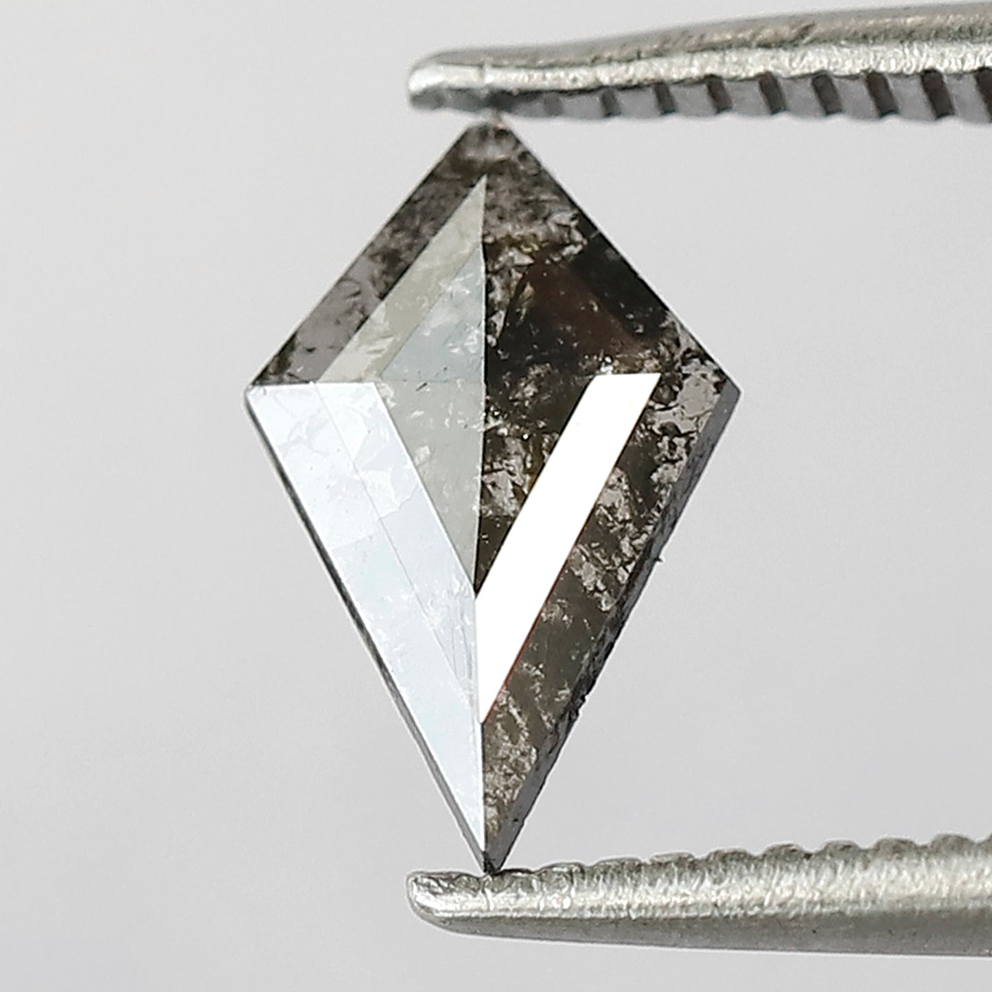 0.38 CT Kite Shape Conflict Free Natural Diamond, 9.20 mm Ethical Salt and Pepper Diamond For Birthday Gift