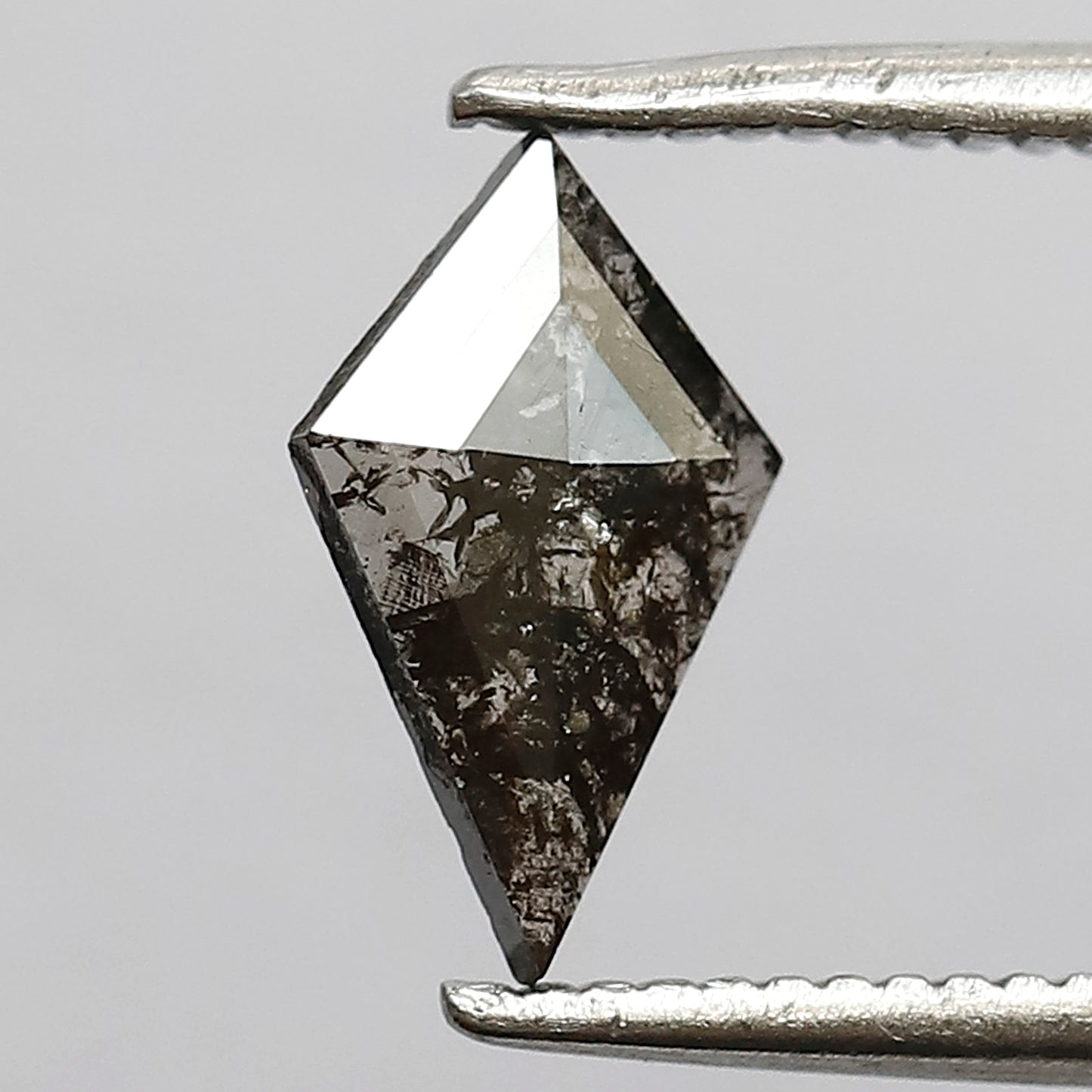 0.38 CT Kite Shape Conflict Free Natural Diamond, 9.20 mm Ethical Salt and Pepper Diamond For Birthday Gift
