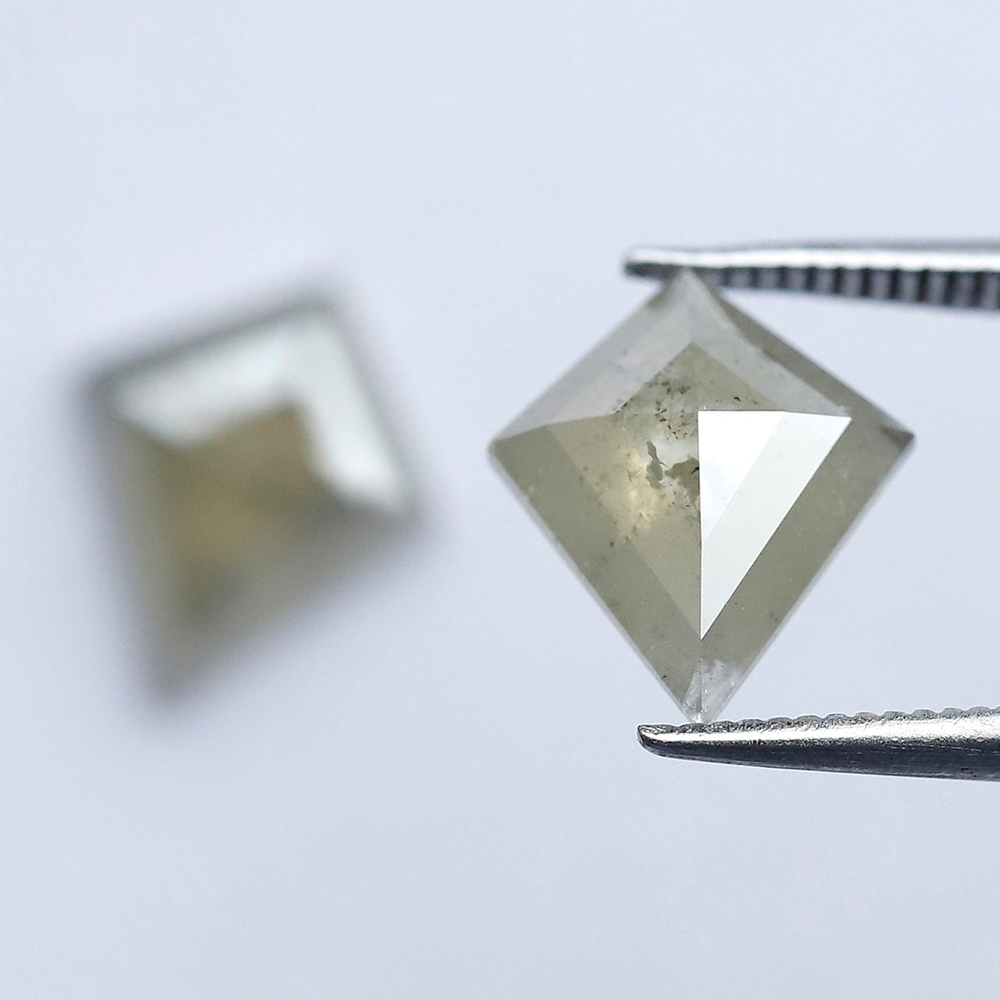 3.65 Ct Rustic Kite Cut Ethical Diamond Pair | Natural Loose Diamonds for Pendant, Earrings & Custom Jewelry