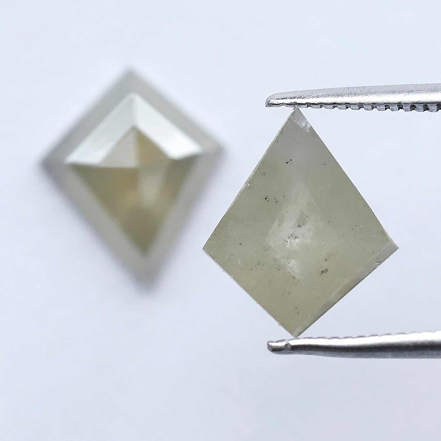 3.65 Ct Rustic Kite Cut Ethical Diamond Pair | Natural Loose Diamonds for Pendant, Earrings & Custom Jewelry
