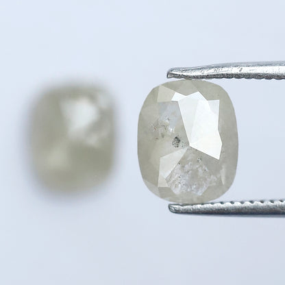 2.03 Ct Ethical Oval Shape Diamonds – Natural Rustic Loose Pair for Bridal & Wedding Jewelry