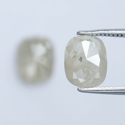 2.03 Ct Ethical Oval Shape Diamonds – Natural Rustic Loose Pair for Bridal & Wedding Jewelry