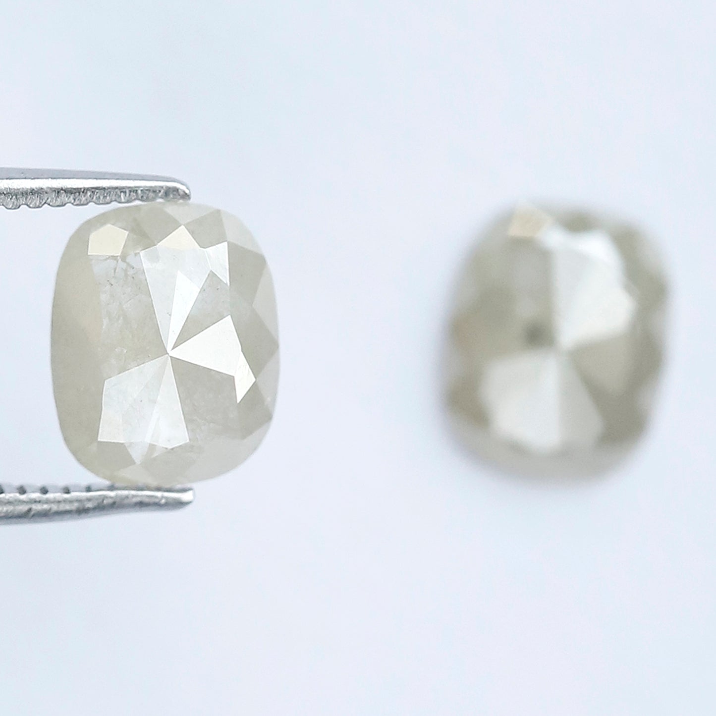 2.03 Ct Ethical Oval Shape Diamonds – Natural Rustic Loose Pair for Bridal & Wedding Jewelry