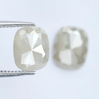 2.03 Ct Ethical Oval Shape Diamonds – Natural Rustic Loose Pair for Bridal & Wedding Jewelry