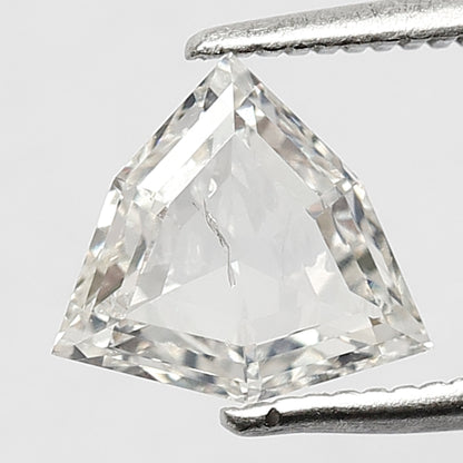 8 MM Long Unique Geometric Shape Diamond 1.19 CT HI Color SI Clarity Loose Natural Conflict Free White Rose Cut Diamond Engagement Ring