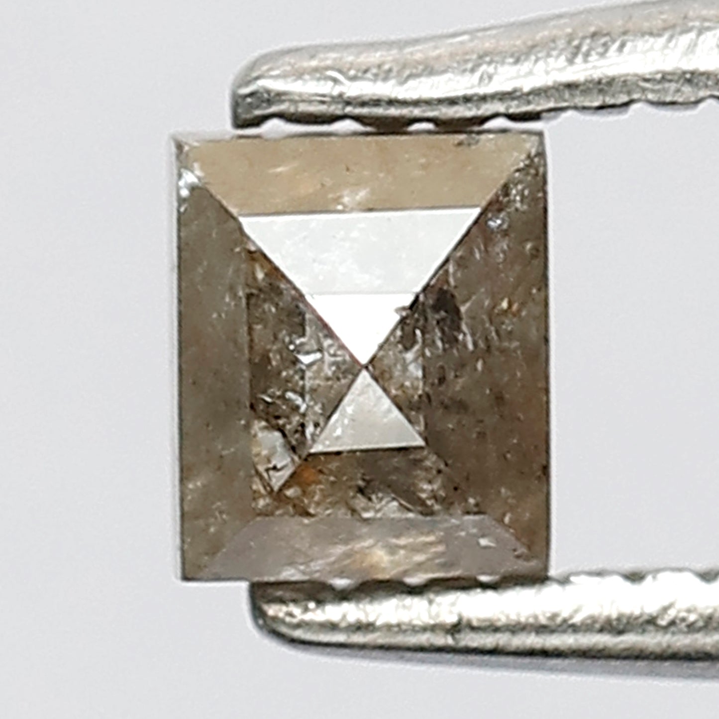 0.45 Ct Natural Rustic Diamond | Rectangle Cut 3.90 mm Conflict Free Loose Diamond for Ring