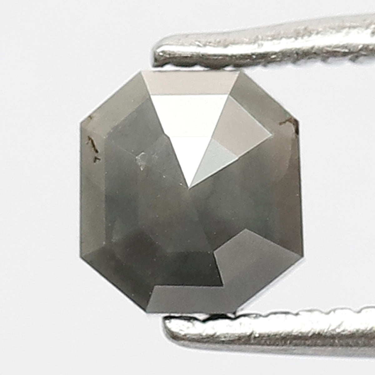 0.60 CT Gray color Loose Diamond, Emerald Shape Natural Earth Mined Diamond