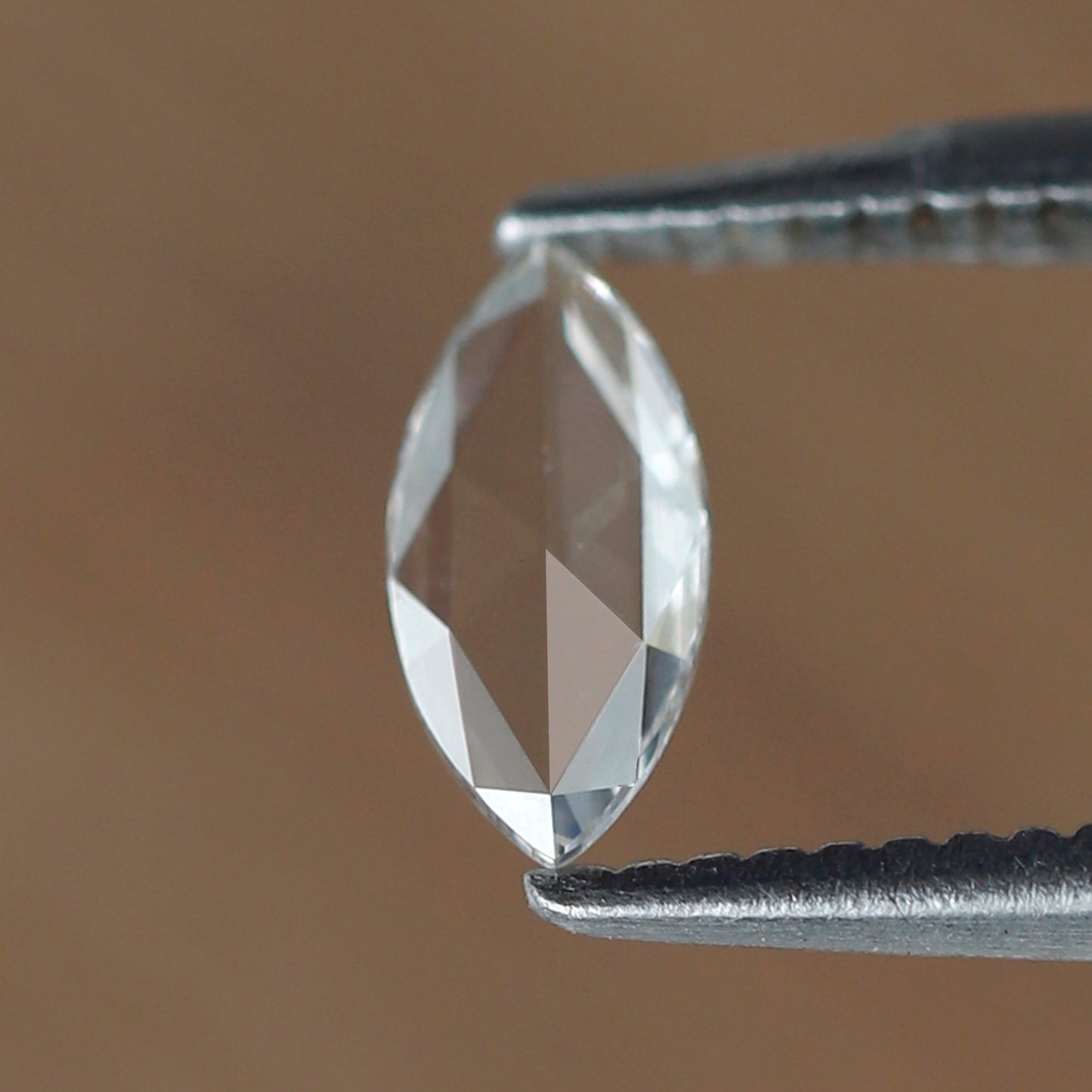 0.14 Ct Marquise Rose Cut Diamond, 6.7 mm Natural FG VS Loose Diamond, Minimal Proposal Ring Stone