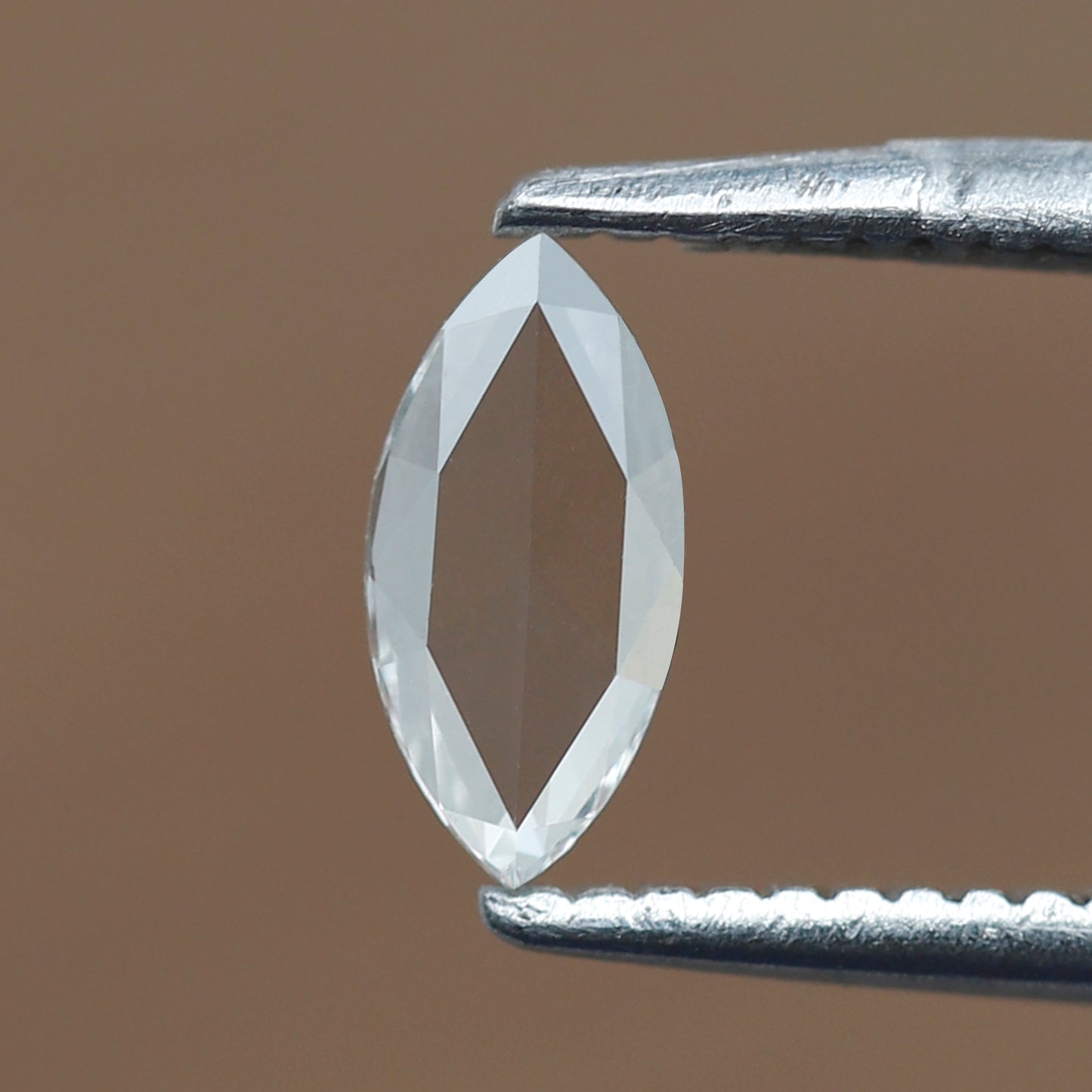 0.14 Ct Marquise Rose Cut Diamond, 6.7 mm Natural FG VS Loose Diamond, Minimal Proposal Ring Stone