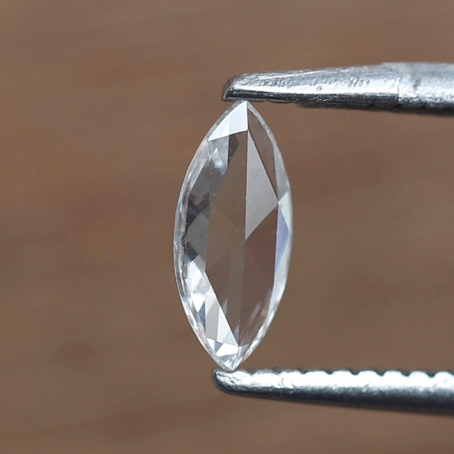 0.14 Ct Marquise Rose Cut Diamond, 6.7 mm Natural FG VS Loose Diamond, Minimal Proposal Ring Stone